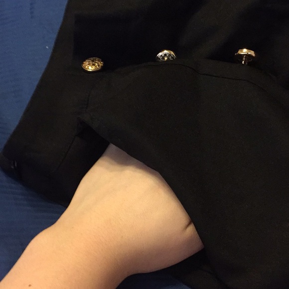 Black high waisted shorts - Picture 3 of 5